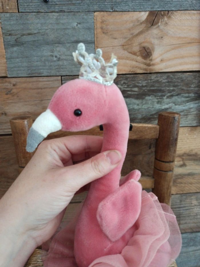 Peluche flamand rose jellycat be - photo numéro 6