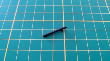 Pêne du verrou 86B N°86 pièce détachée Renault R8 Gordini 1/8 1/8ème Eaglemoss collections #A67