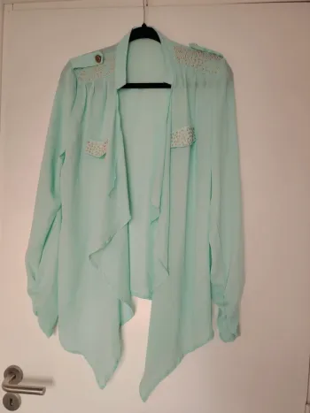 Chemise voile sans boutons