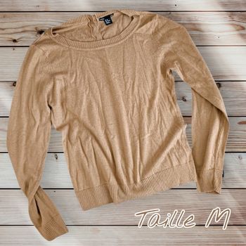 🤎 pull fin marron – basique chic & ultra facile à porter H&M 🤎
