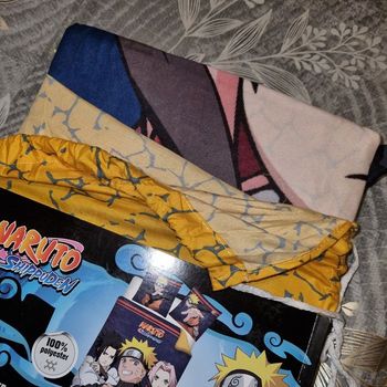 parure housse de couette NARUTO une personne - NEUF
