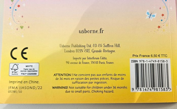 Livre autocollants fée - photo numéro 5