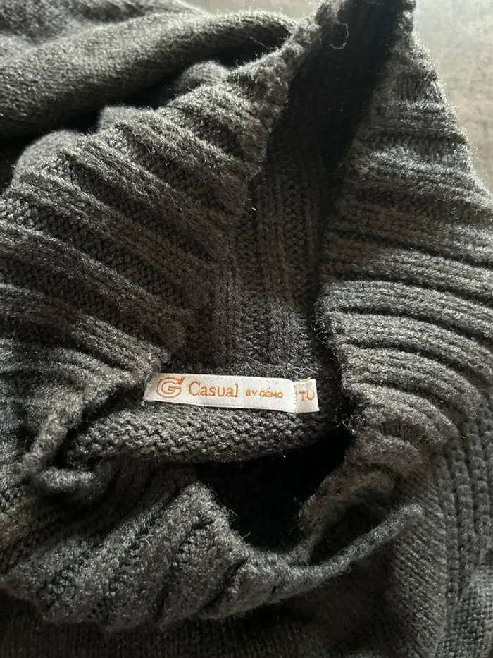 Poncho femme, taille unique - photo numéro 4