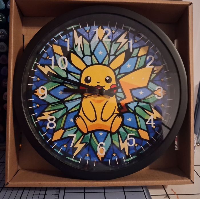 Horloge pikachu