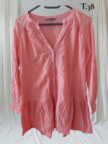 Blouse tunique bohème-princesse tam- tam -T.38