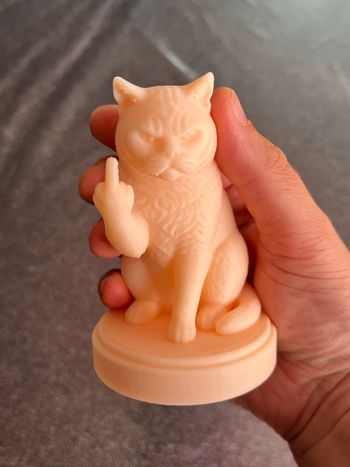 🐱 Figurine Chat Assis – Modèle original