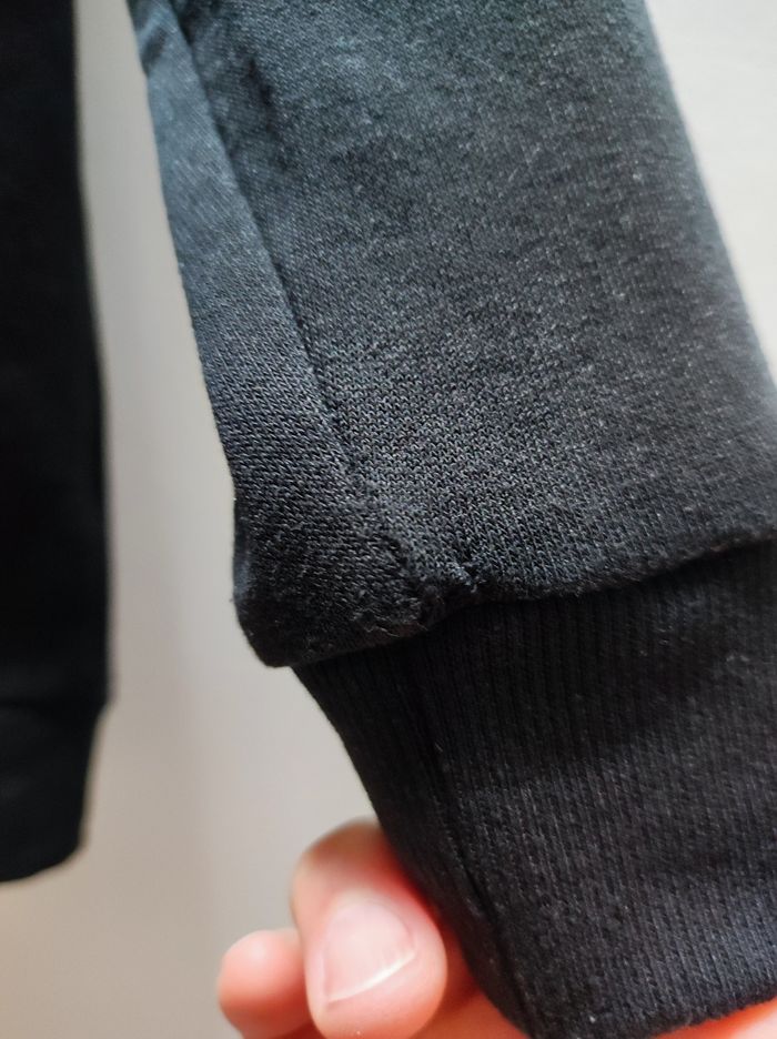 Sweat noir fille - photo numéro 4