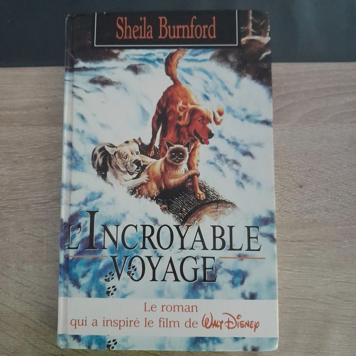 livre vintage - l'incroyable voyage