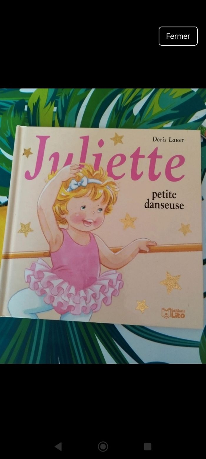 Livre "Juliette, petite danseuse"