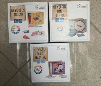 Lot de jeux en bois Educ Toys