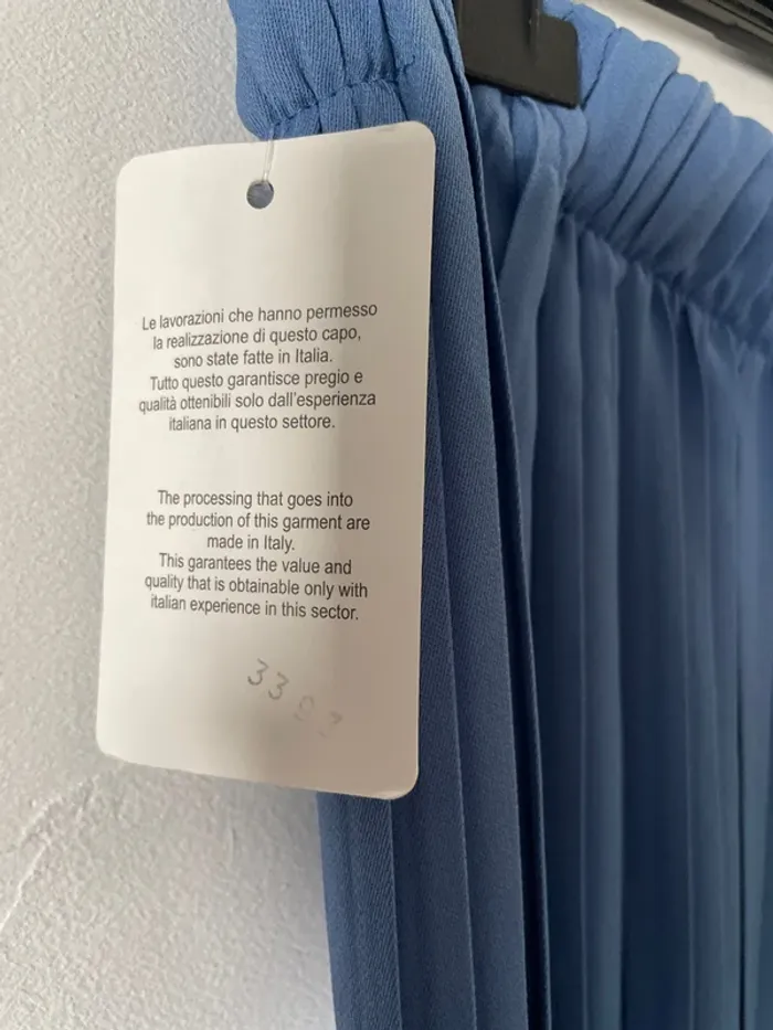 Pantalon, fluide bleu 807 - photo numéro 4