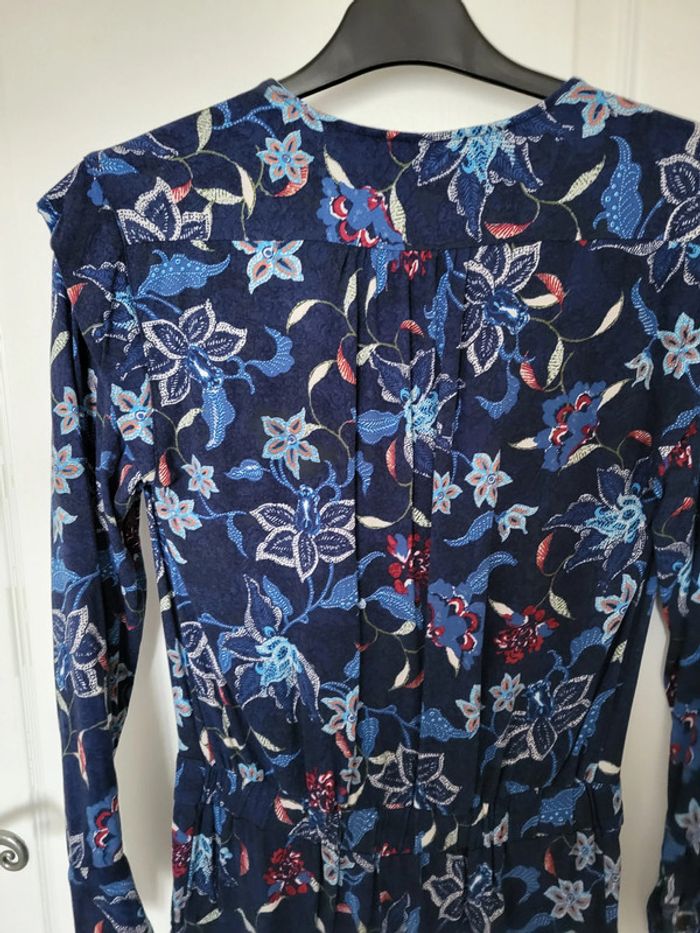 Combinaison bleue fleurie Promod T36 - photo numéro 12