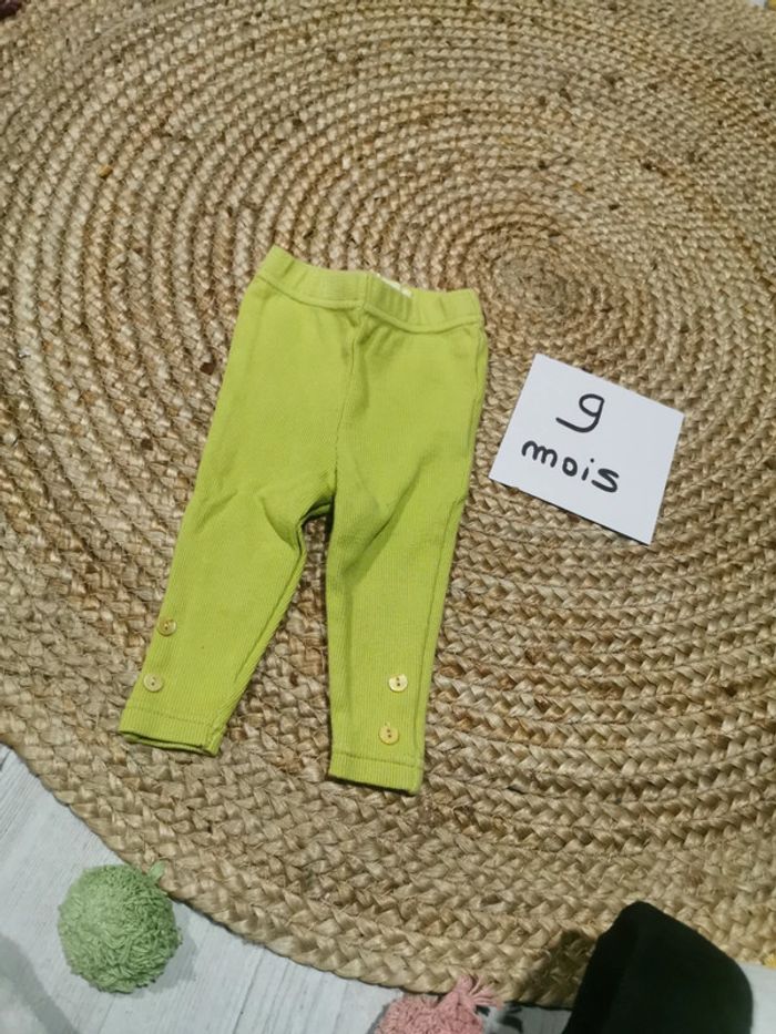Legging cottelé 9 mois