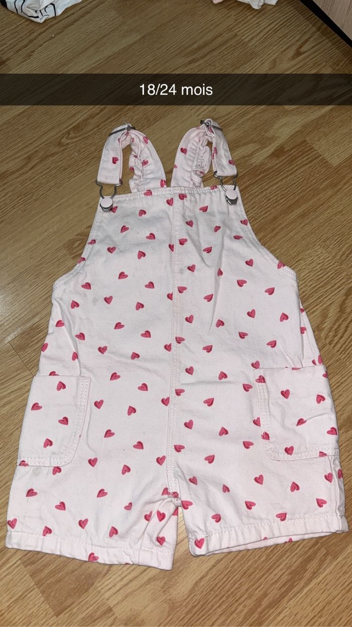 Salopette bébé fille