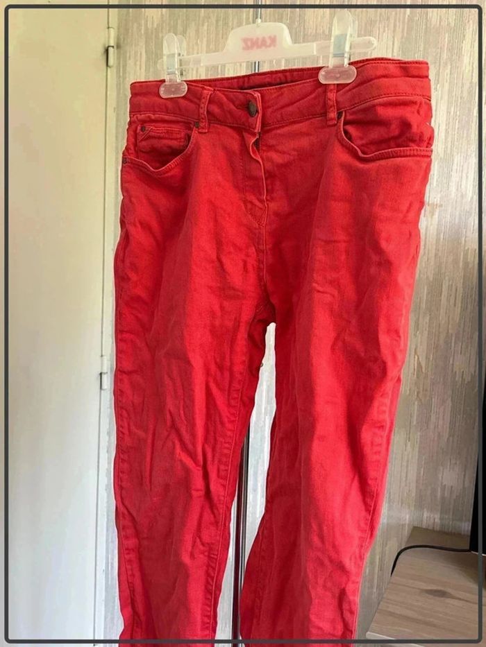 Jeans taille 40 marque Monoprix autre ton - photo numéro 2