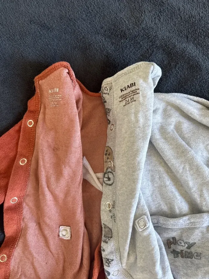 Lot de 2 Pyjama Kiabi 24 mois - photo numéro 3