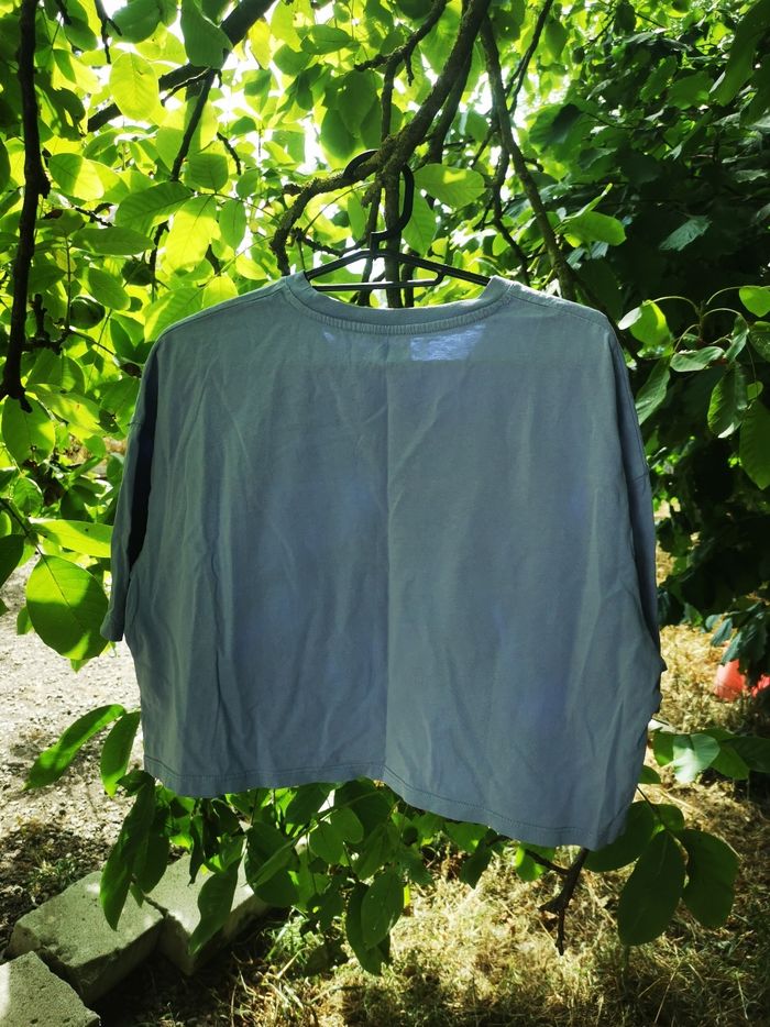 T-shirt bleu - photo numéro 2