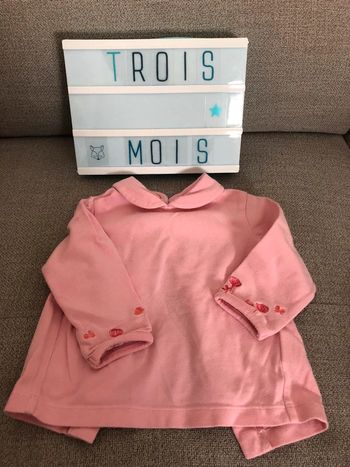 T-shirt col Claudine