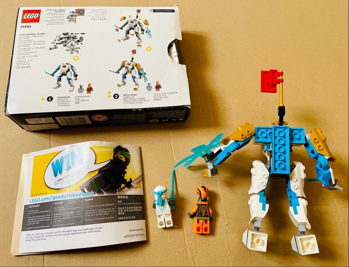LEGO 71761 Ninjago - L’Évolution Robot De Puissance De Zane - photo numéro 3