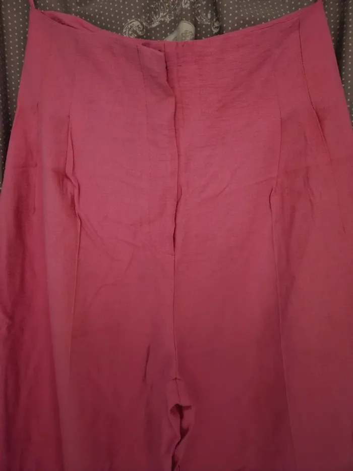 Pantalon rose fushia clair JF Lefon Taille 40 Neuf - photo numéro 5