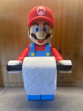 Porte Papier Toilette Lego Mario