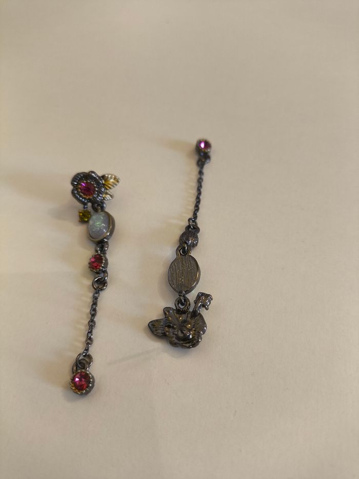 Boucles d'oreilles pendantes - photo numéro 2
