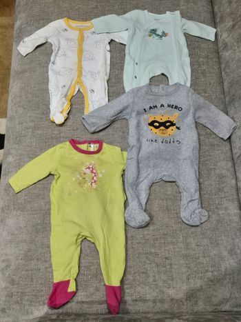 Lot pyjamas 3 mois
