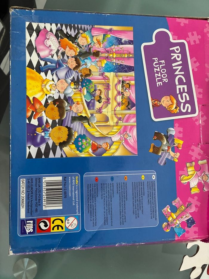 Puzzle princesse 3/6 ans