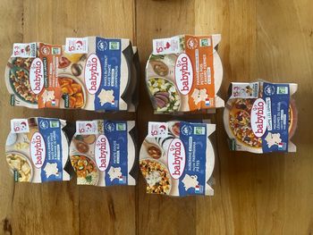 Lot 10 repas babybio (15 mois et +)