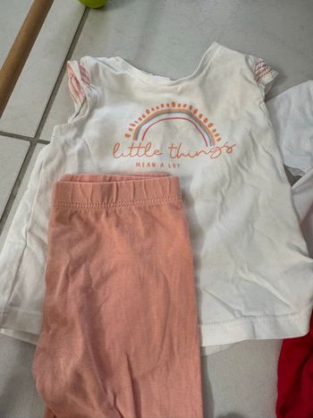 Lot di 5 Completi Manica Corta Taglia 3/6 Mesi Fagottino