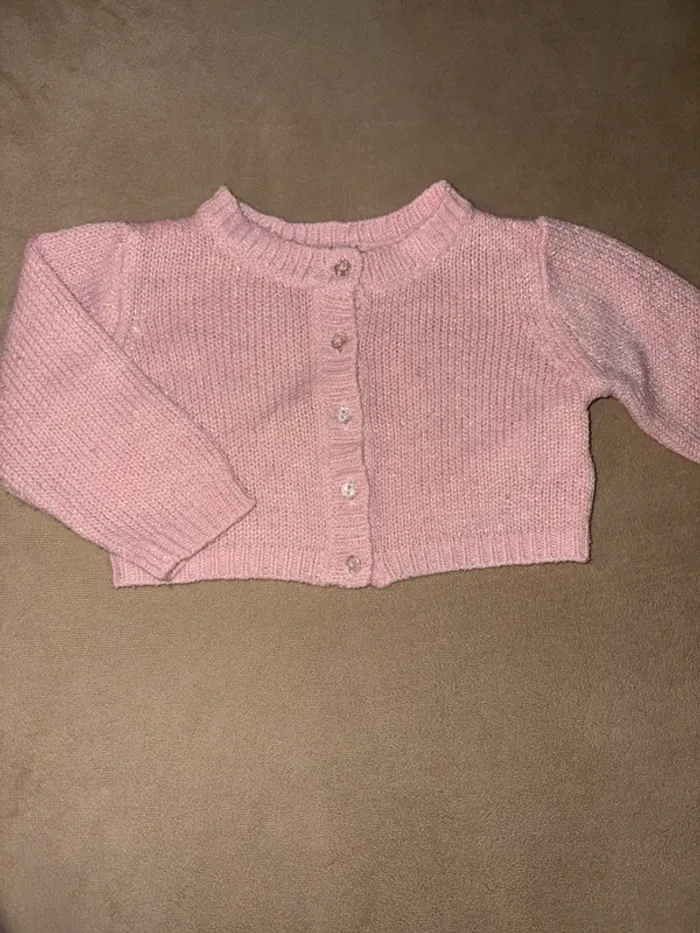 Gilet bébé fille