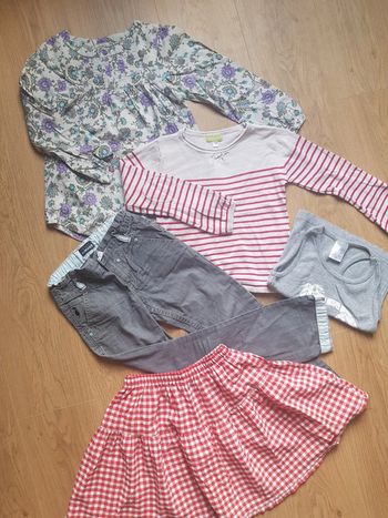 Ensemble lot de 5 pièces fille 8ans
