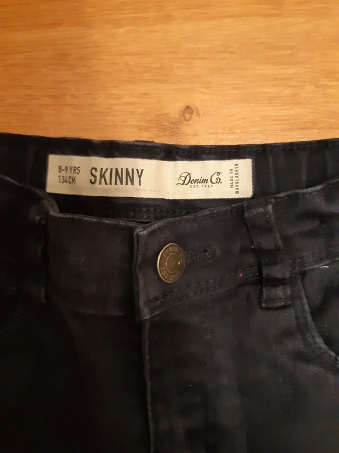 Jean garçon skinny taille 8/9 ans - photo numéro 3