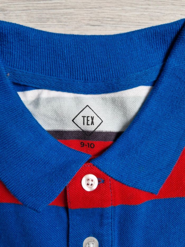 Polo Tex rayé 9-10 ans neuf - photo numéro 2