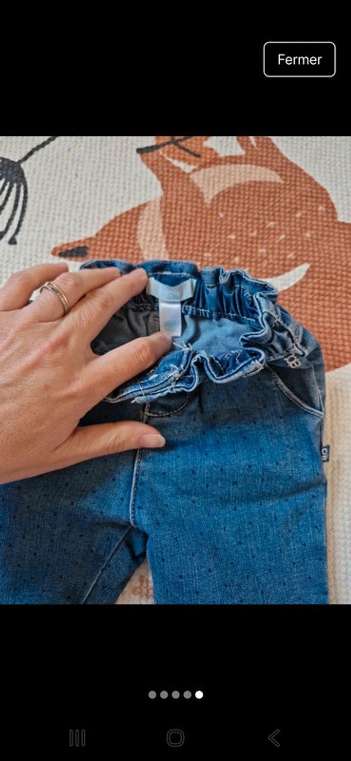 Lot de 3 pantalons 6 mois - photo numéro 8