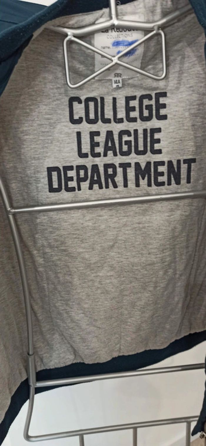 Veste bleue marine la redoute 14 ans - photo numéro 4