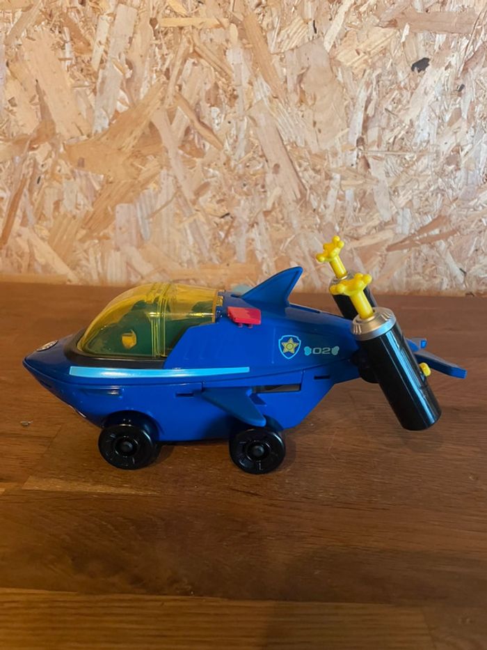 Idée Cadeau 🎁 Figurine Aqua Pups de Chase avec avec son véhicule de la Pat Patrouille - photo numéro 13