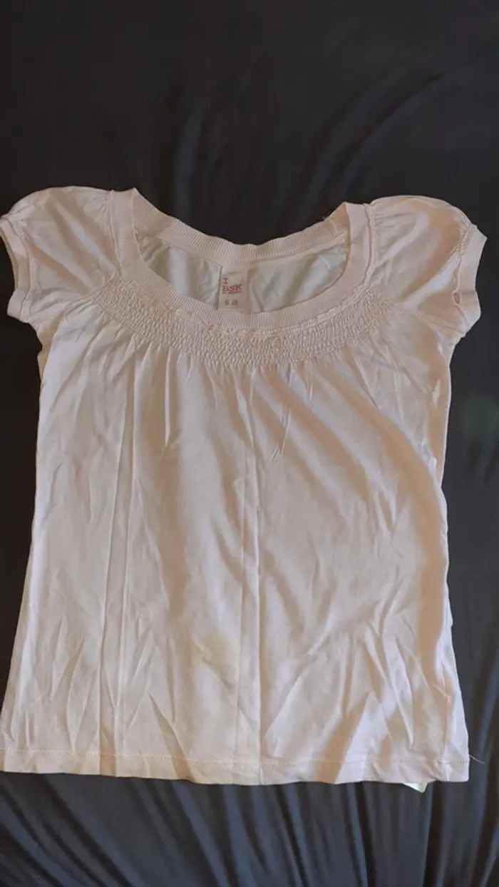 Tshirt rose clair bershka - photo numéro 2