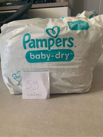 Couche Pampers taille 5