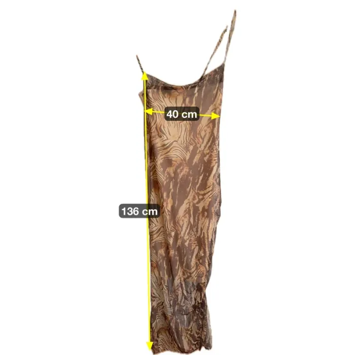 Robe longue imprimé animal PrettyLittleThing taille S - photo numéro 5