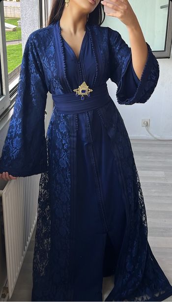 Tekchita dentelle bleu marine