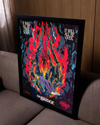 Poster Stranger Things - The Bridge - Saison 5