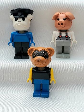 3 Figurines Lego Fabuland