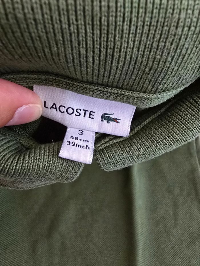 Polo lacoste kaki - photo numéro 3