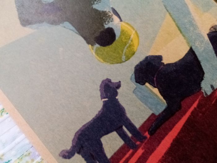 AFFICHE POSTER A3 JAPON LOUP CHIEN - photo numéro 4