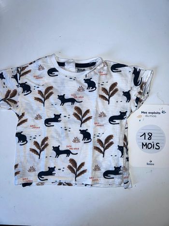 Tee shirt 18 mois
