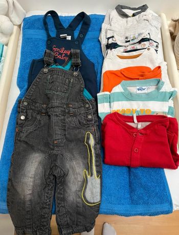 Lot vêtements garçon 9 mois