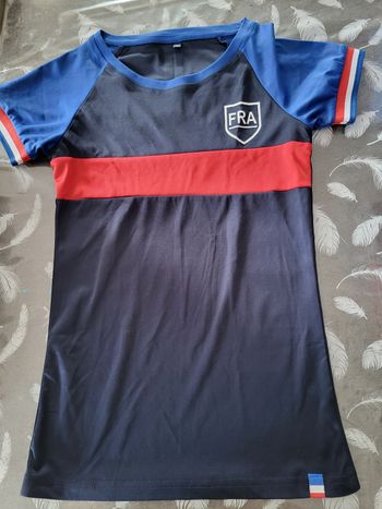 Maillot équipe de France taille XS 12 ans