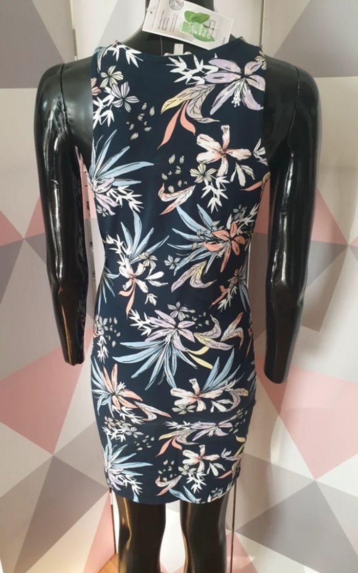 Robe d’été fleurie coton Bio Taille L 🌸 - photo numéro 2