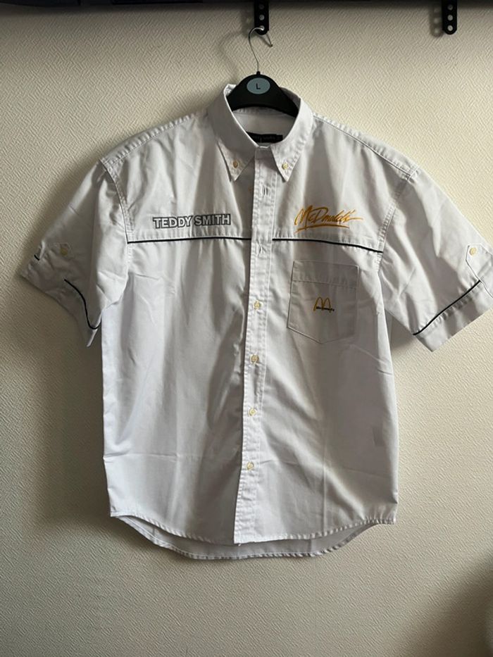 Chemisette blanche McDonald’s x Teddy Smith